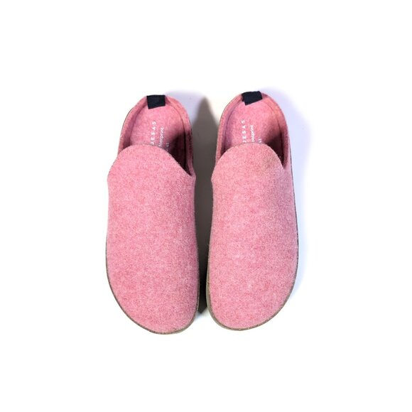 Fly London Asportuguesas 41 Come Sneaker Mule Pink Wool Shoes Size 10 - Picture 3 of 9
